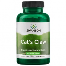 Антиоксидант Swanson Full Spec Cats Claw 500 мг 100 капсул