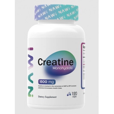 Креатин NAWI Creatine Monohydrate 750 мг 120 капсул