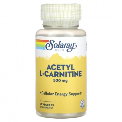 - Solaray Acetyl L-Carnitine 500  30 