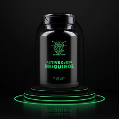 Антиоксидант Mentor Mind Active Q10 Ubiquinol (QH) 30 капсул